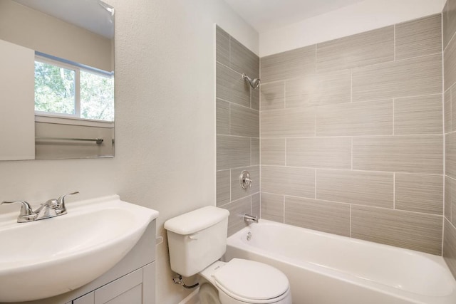 5808 Cherry Park, Austin, TX 78745 - full bathroom featuring vanity and bathing tub / shower combination