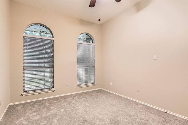 2628 Bolton St, Austin, TX 78748 - empty room featuring carpet and ceiling fan