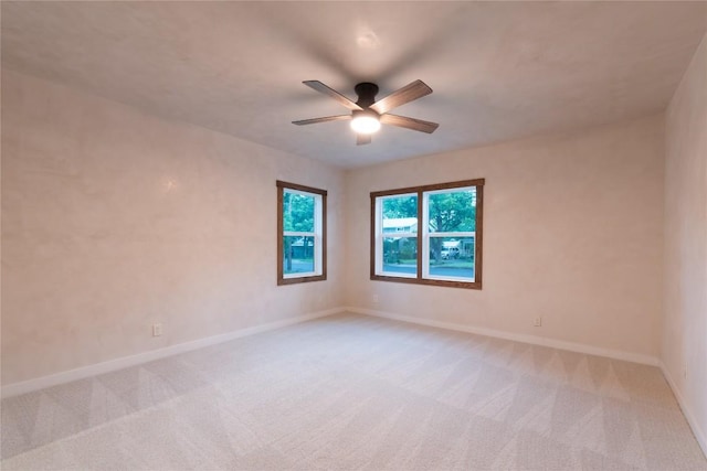 318 W Hackberry St, Fredericksburg, TX 78624 - unfurnished room with ceiling fan and light carpet