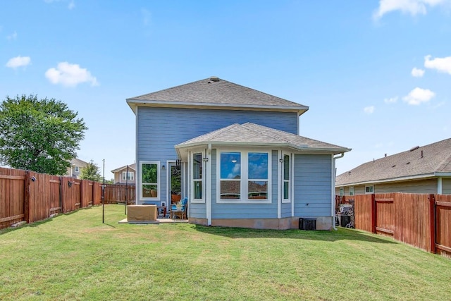 336 Gaida Loop, Georgetown, TX 78628 - back of house featuring a fenced backyard