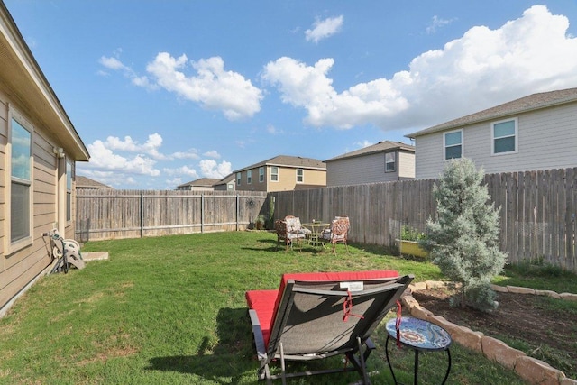13605 Abigail Adams St, Manor, TX 78653 - fenced backyard with a residential view