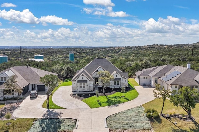 5126 Destination Way, Jonestown, TX 78645 - aerial perspective of suburban area