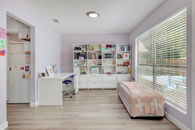 402 Oakcrest Dr, Cedar Park, TX 78613 - office area with light wood-style flooring