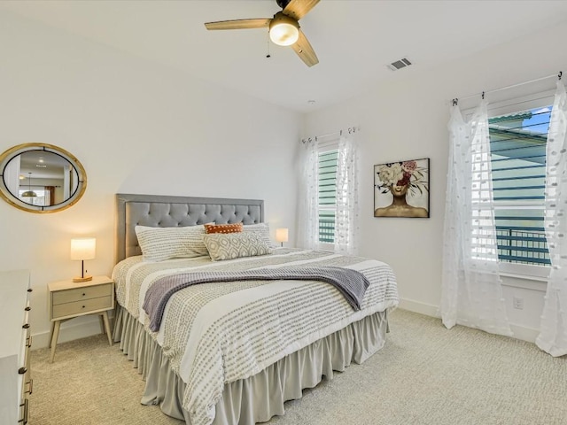 11901 Pier Ct, Austin, TX 78737 - bedroom with carpet flooring and a ceiling fan