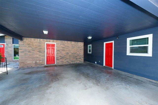 7107 Dan Jean Dr Unit A & B, Austin, TX 78745 - garage featuring an attached carport