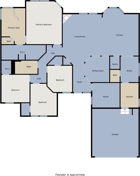 100 N Meadowlark St, Lakeway, TX 78734 - view of room layout