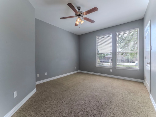 100 N Meadowlark St, Lakeway, TX 78734 - carpeted spare room featuring plenty of natural light and ceiling fan