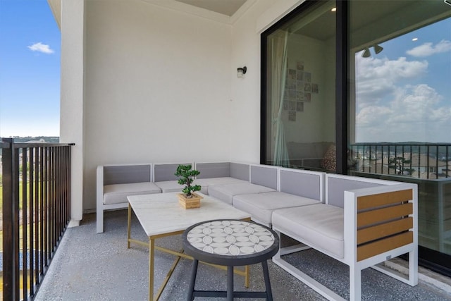 1332 Al Fresco Cv, Leander, TX 78641 - balcony featuring outdoor lounge area