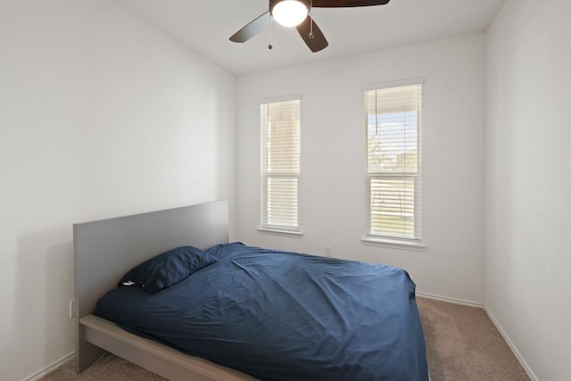 538 Thunder Valley Trl, Georgetown, TX 78626 - bedroom featuring carpet floors and a ceiling fan