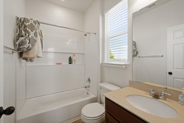 538 Thunder Valley Trl, Georgetown, TX 78626 - bathroom featuring vanity and washtub / shower combination