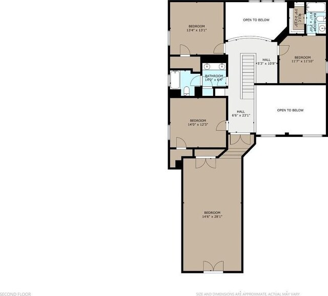 100 Calima Cv, Round Rock, TX 78681 - view of floor plan / room layout