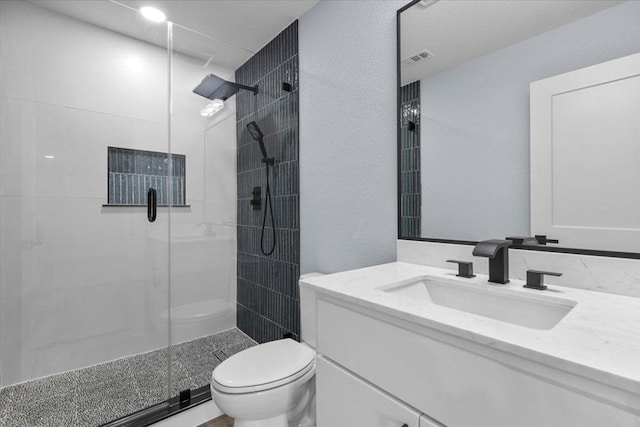 103 W Pauwela Ln, Bastrop, TX 78602 - full bathroom with vanity and a shower stall