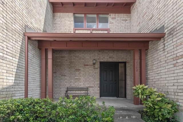 2008 Sandberg Dr, Austin, TX 78752 - property entrance featuring brick siding