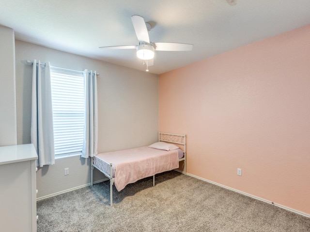 1329 Nokota Bnd, Georgetown, TX 78626 - bedroom with carpet flooring, multiple windows, and a ceiling fan