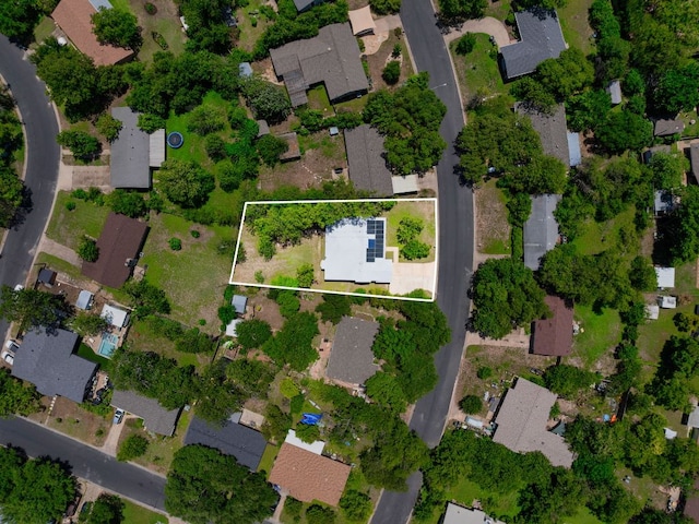 6804 Miranda Dr, Austin, TX 78752 - view of property location with nearby suburban area and property parcel outlined