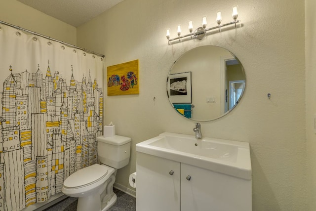 5808 Abilene Trl, Austin, TX 78749 - full bath featuring vanity and a shower with curtain