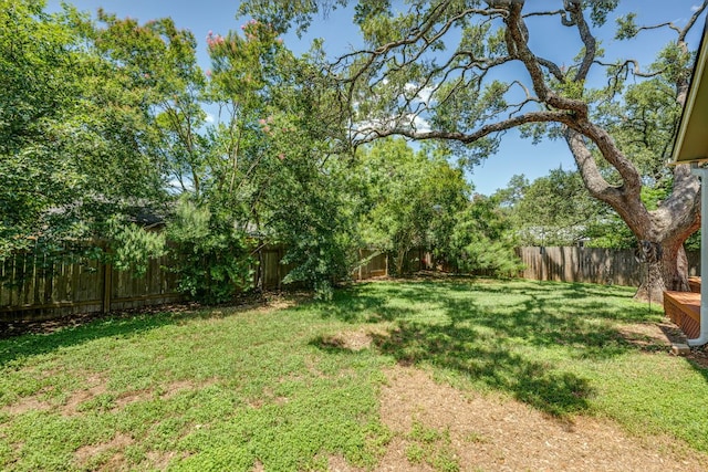 5808 Abilene Trl, Austin, TX 78749 - view of fenced backyard
