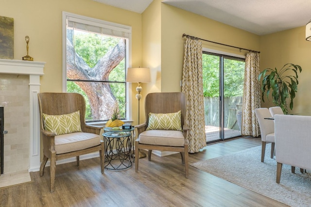 5808 Abilene Trl, Austin, TX 78749 - living area featuring wood finished floors