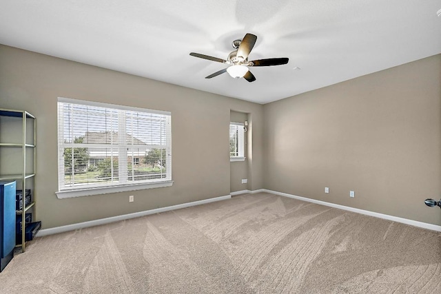 318 Gaspar Bnd, Cedar Park, TX 78613 - unfurnished room with carpet flooring and ceiling fan