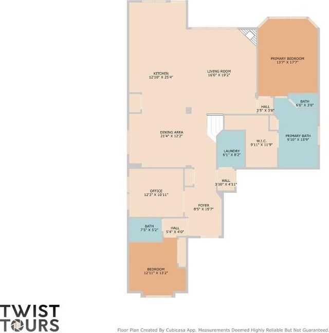 318 Gaspar Bnd, Cedar Park, TX 78613 - view of floor plan / room layout