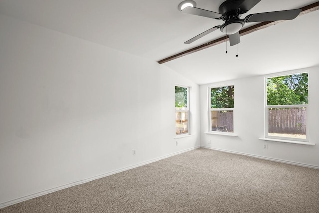 2109 Brandywine Ln, Austin, TX 78727 - carpeted empty room with a ceiling fan and baseboards
