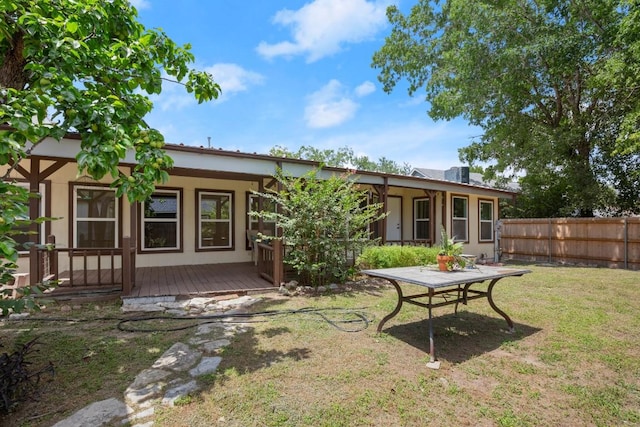 2109 Brandywine Ln, Austin, TX 78727 - rear view of property