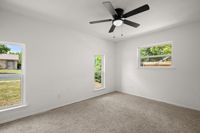 2109 Brandywine Ln, Austin, TX 78727 - empty room featuring carpet and a ceiling fan