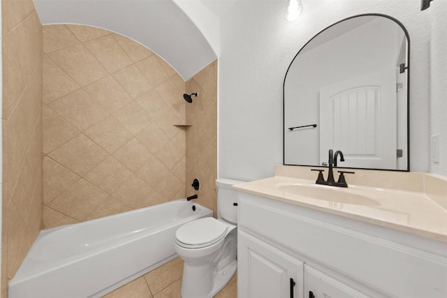 11400 W Parmer Ln Unit 44, Cedar Park, TX 78613 - bathroom featuring vanity, shower / washtub combination, and tile patterned floors