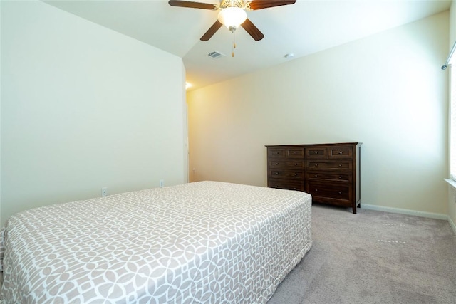 13903 Cantata Ln, Austin, TX 78660 - bedroom featuring light colored carpet and ceiling fan