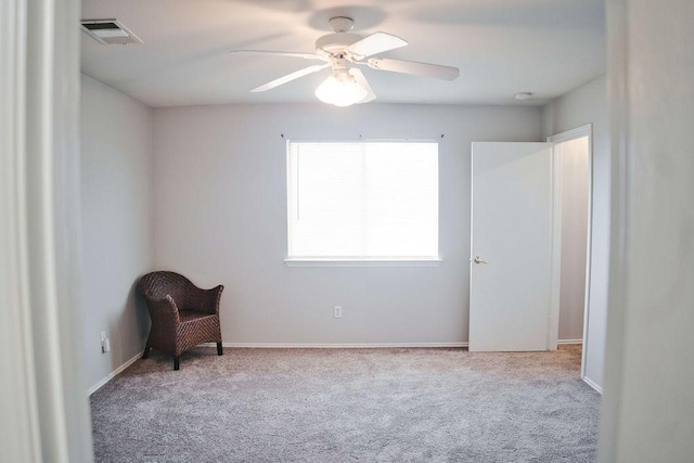 12805 Briarcreek Loop, Manor, TX 78653 - unfurnished room with carpet floors and a ceiling fan