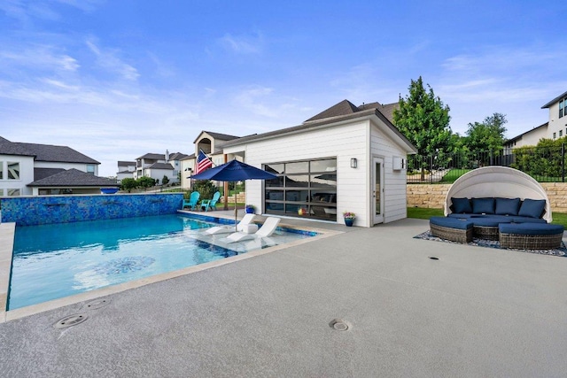 4509 Port Bari Dr, Leander, TX 78641 - view of pool featuring a patio
