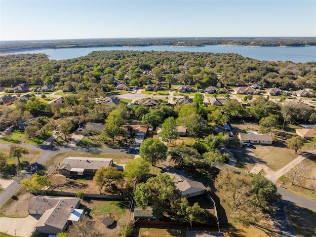 206 Woodland Trl, Belton, TX 76513 - aerial view of property's location with a nearby body of water and nearby suburban area