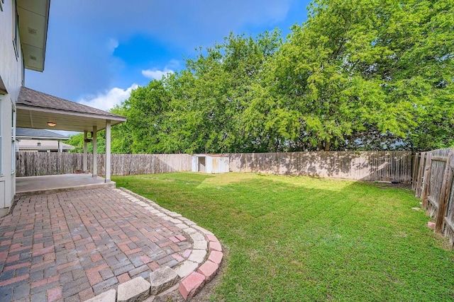17714 Limpia Crk, Round Rock, TX 78664 - fenced backyard with a patio area