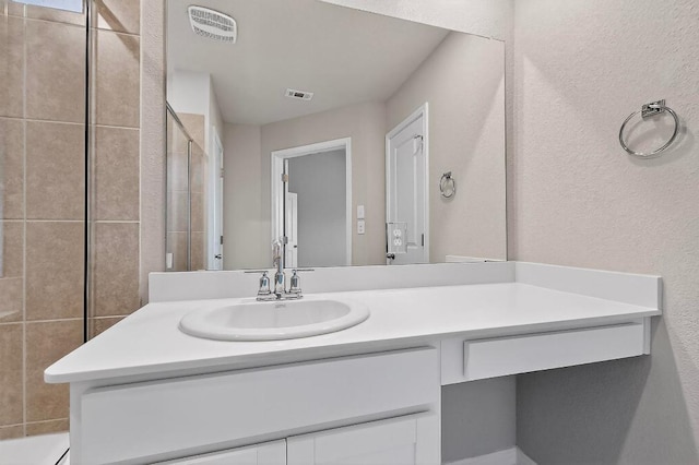 12301 Amber Lynn Path, Manor, TX 78653 - full bath with vanity and tiled shower