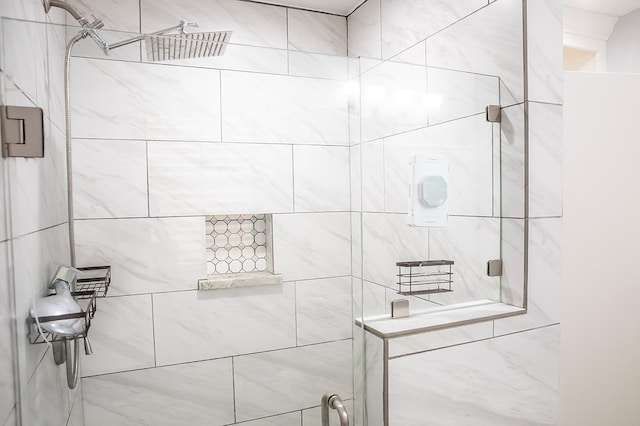 215 Edward Ln, Brenham, TX 77833 - full bathroom with tiled shower