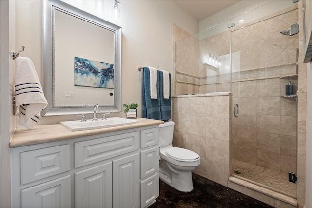 3810 Pawnee Pass, Austin, TX 78738 - bathroom with a stall shower and vanity