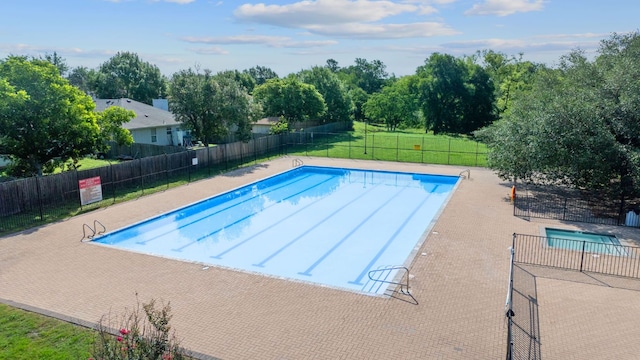 3526 Wickham Ln, Austin, TX 78725 - community pool with a patio