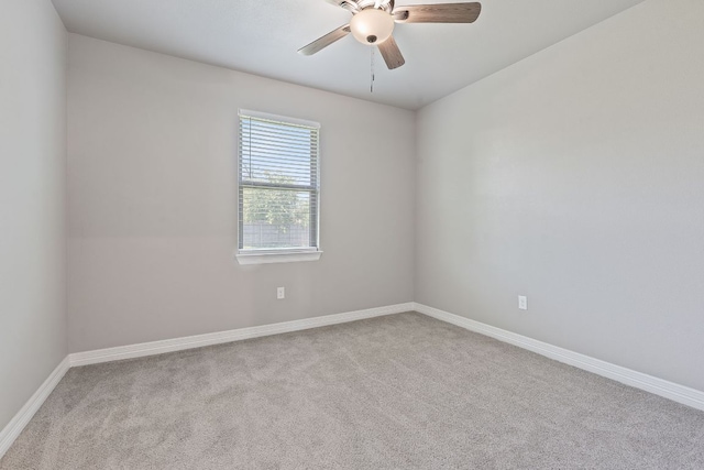 103 W Tomlinson St, Florence, TX 76527 - spare room featuring carpet floors and a ceiling fan