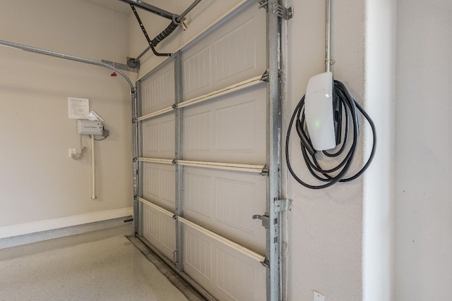 2800 Crystal Falls Pkwy, Leander, TX 78641 - garage featuring baseboards
