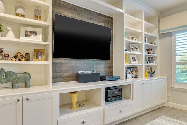 2800 Crystal Falls Pkwy, Leander, TX 78641 - detailed view of wood finished floors and baseboards