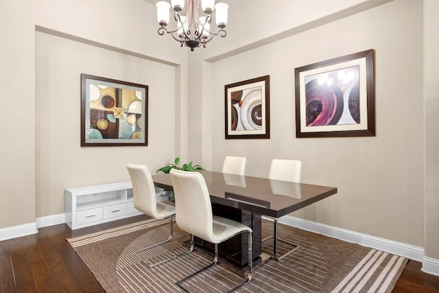 14405 Laurinburg Dr, Austin, TX 78717 - dining room featuring a chandelier and wood finished floors