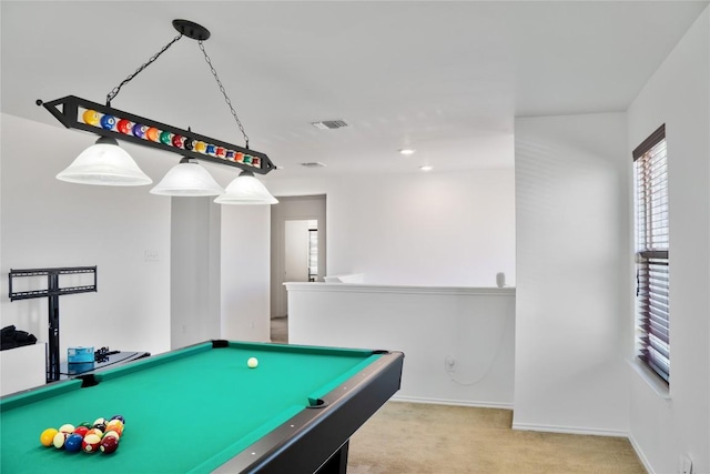 1529 Gautami Dr, Austin, TX 78753 - rec room with carpet floors and pool table