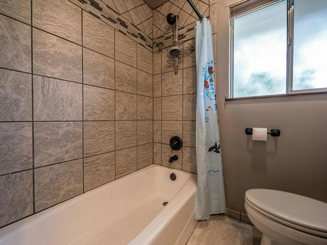 6801 Bryn Mawr Dr, Austin, TX 78723 - full bath with toilet and shower / bath combo