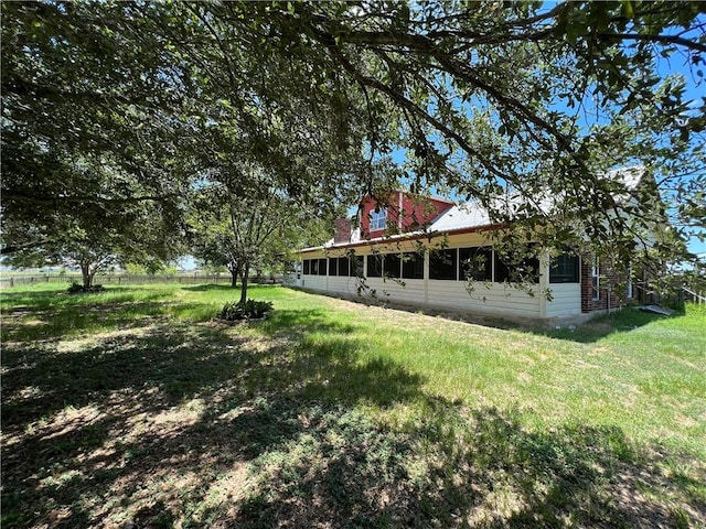 2120 Fm 1704, Elgin, TX 78621 - view of yard with a sunroom