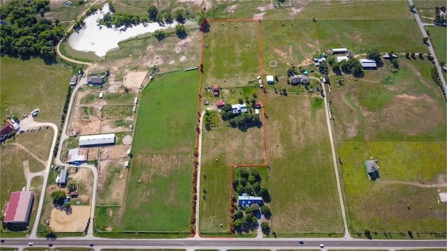 2120 Fm 1704, Elgin, TX 78621 - aerial overview of property's location featuring property boundaries highlighted