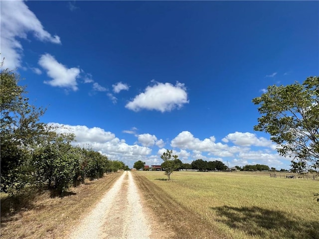 2120 Fm 1704, Elgin, TX 78621 - view of dirt / gravel driveway with a view of countryside