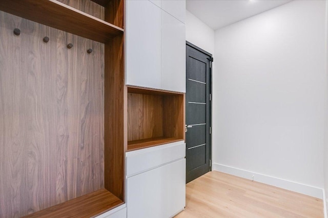 1806 Lauren Dr, Spicewood, TX 78669 - mudroom featuring light wood-style floors and baseboards
