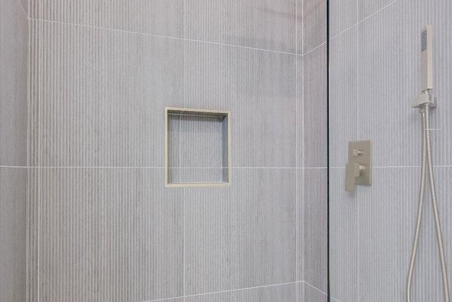 1806 Lauren Dr, Spicewood, TX 78669 - bathroom view of a tile shower