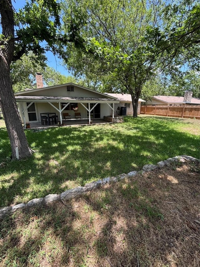 3205 Whites Dr, Austin, TX 78735 - view of yard