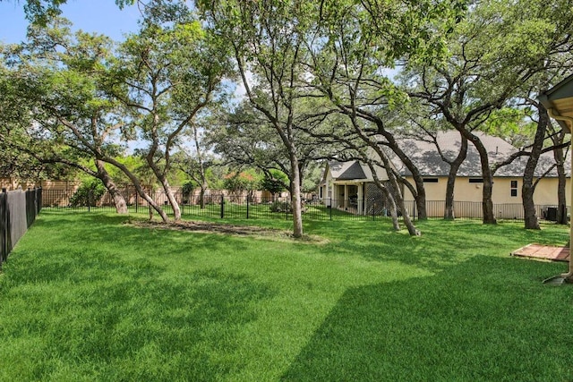 136 Trail Of The Flowers, Georgetown, TX 78633 - view of fenced backyard